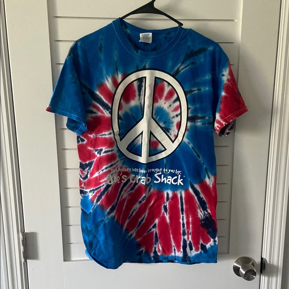 Joe’s Crab Shack Tie-Dye TShirt Size Medium